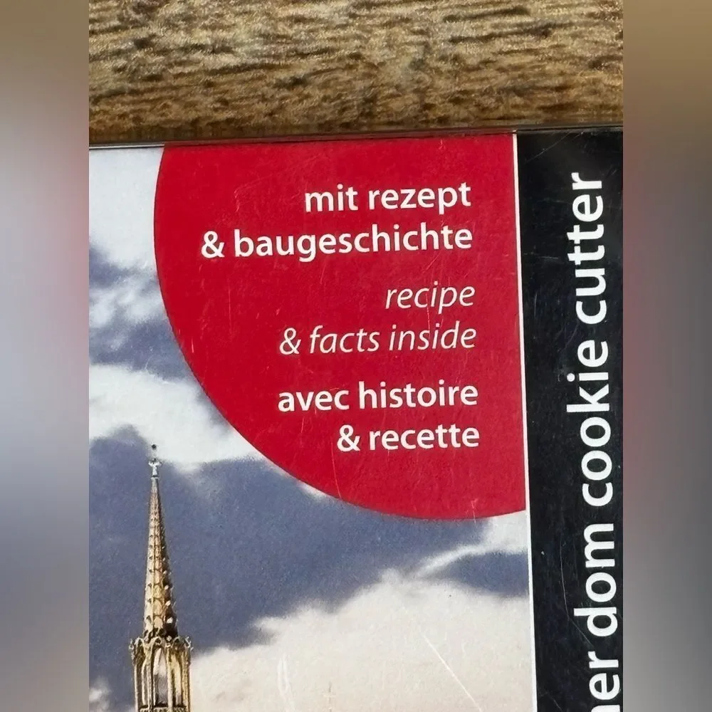 Cologne Cathedral Kolner Dom Cookie Cutter Baking Form Metal Made In Germany